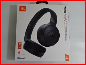 JBL　TUNE　520 BT　ワイヤレスヘッドホン　Bluetooth　黒　未開封品　2409★SM-1645