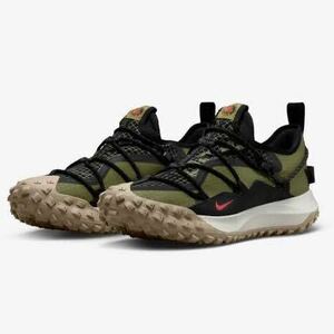 ほぼ未使用 送料無料★NIKEナイキ★ACG Mountain fly LOW SEマウンテンフライ/25cmUS7カーキブラック★アウトドアキャンプスニーカー送料込