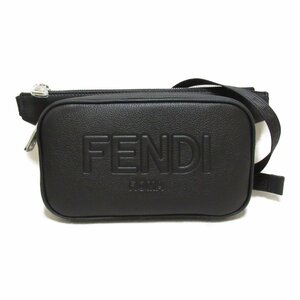 フェンディ ウエストバッグ ボディバッグ ブランドオフ FENDI レザー ウエストバッグ ボディバッグ レザー メ