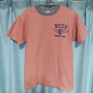 TOYS McCOY　トイズマッコイ　BECK RIDING TOGS 　THE RED OWL　MOTORCYCLE CLUB　Tシャツ　Mサイズ