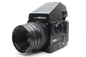 ブロニカ ZENZA BRONICA GS-1 AFファインダー 100mm F3.5 120フィルムホルダー ウエストレベルファインダー付 【難有り】