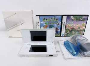 100円～◆NINTENDO ニンテンドーDSライト DSlite 本体 箱入り DSソフト DS ポケットモンスター不思議のダンジョン / おいでよ どうぶつの森