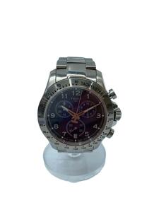 TISSOT◆クォーツ腕時計/アナログ/ネイビー/シルバー/T106417A