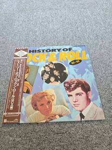 見本盤◇ヒストリー・オブ・ロックン・ロール　1962年-1965年　◇中古ＬＰレコード◇P-11569◇帯付◇/NL120354