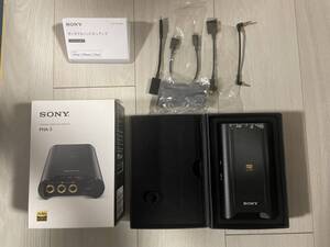 SONY (ソニー) ポータブルヘッドホンアンプ PHA-3 中古