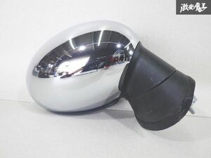 動作確認済み！！ MINI ミニ 純正 ME14 R56 ONE ミニワン ドアミラー サイドミラー 右 右側 メッキ 7ピン 電動格納 ブルーレンズ 棚27I