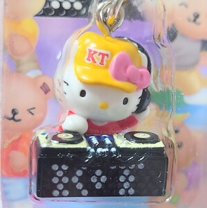 レコード ショップ 限定 ハローキティ Hello Kitty DJ ディスクジョッキー ファスナー マスコット チャーム 2005年