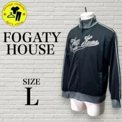 【FOGATY HOUSE】ハイネック　フルジップアップ　スウェット　スポーティ