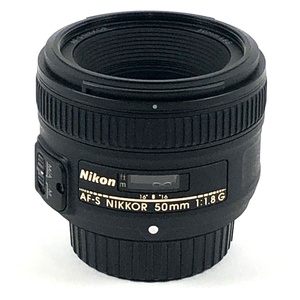 ニコン Nikon AF-S NIKKOR 50mm F1.8G 【中古】