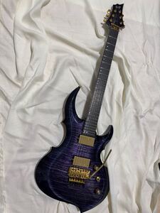 ESP FRX Glitter Storm Violet ゴールドパーツ仕様 エレキギター