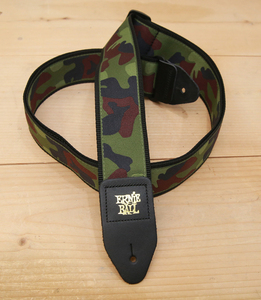 特価！「Ernie Ball Jacquard Strap Traditional Camo [#4105] 」アーニーボール トラディショナルカモ ストラップ 長期在庫品