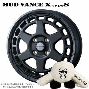 4本セット MUD VANCE X TypeS 14x5.0J 4/100 +30 FMB TOYO OPEN COUNTRY R/T 165/80R14 ホワイトレター プロボックス