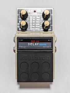 ヴィンテージ　Maxon DD-02　日本製　Digital Delay　初期デジタルディレイ　80年代　マクソン　ゼロワン・シリーズ　made in japan 