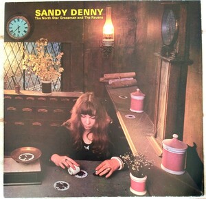 ukLP SANDY DENNY // The North Star Grassman and The Ravens 1971年発売 当盤は初版とラベルが違うので二版と思われます