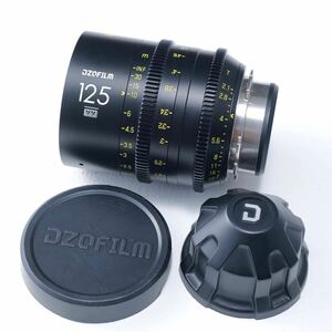 【超美品】DZOFILM 東正VESPID PRIME 玄蜂 フルフレーム 125mm T2.1 シネマレンズ PLマウント sony fx3 fx6 canon c80 c70 Komodo 最適