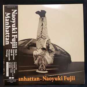 【12インチシングルレコード】藤井尚之-Manhattan/チェッカーズ/LP/マルケン☆ストア/激安