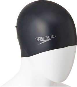 919369-SPEEDO/大人用 シリコーンキャップ スイムキャップ 水泳/F