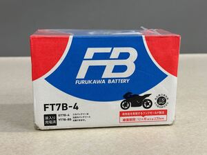 未使用品 古河電池 FT7B－4 バッテリー ( FT7B-BS GT7B-4 互換 ) ヤマハ マジェスティー TT250R TTR250R 