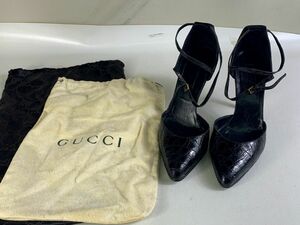 ◆HB9 グッチ パンプス ハイヒール レディース 119515 37 1/2C　ファッション　GUCCI◆T