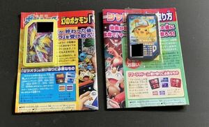 【新品未開封】劇場版ポケットモンスター　キミにきめた/みんなの物語　入場特典　ピカチュウ　ゼラオラ　ポケモン