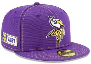 【7.1/8】 限定 100周年記念モデル NEWERA ニューエラ VIKINGS ミネソタ バイキングス 59Fifty キャップ 帽子 NFL アメフト 公式 USA正規品