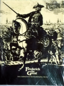 SPI/STRATEGY&TACTICS NO.49/FREDERICK THE GREAT,THE CAMPAIGN OF THE SOLDIER KING 1740-1763/駒未切断/日本語訳なし