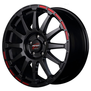 TOYO NANOENERGY 3Plus 225/45R18 RMP RACING GR12 クリスタルブラック/レッド 18インチ 7.5J+50 5H-100 4本セット