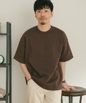 ITEMS URBANRESEARCHマシンウォッシャブル 天竺ニットTシャツL