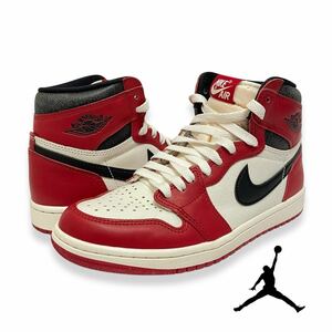 新品同様 正規品 Nike Air Jordan1 High OG Lost&Found Chicago DZ5485-612 ナイキ エアジョーダン1 ロスト&ファウンド シカゴ スニーカー