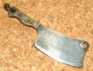 新品 HANG ハング HATCHET ハチェット 立体 3D彫金 シルバー925製 ブラス製 キッチンツール ブッチャーナイフ 肉切り包丁 ペンダント 凶器