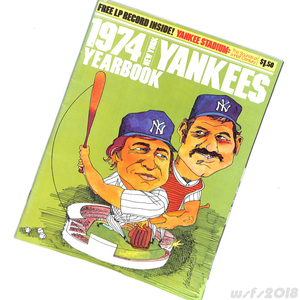 【MLB/古書】ニューヨークヤンキース1974イヤーブック【YANKEES/YEARBOOK】