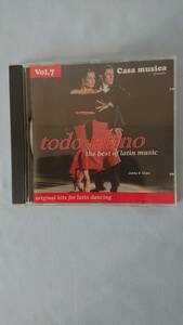 todo latino The Best Of Ballroom Music Vol.７【社交ダンス音楽ＣＤ】