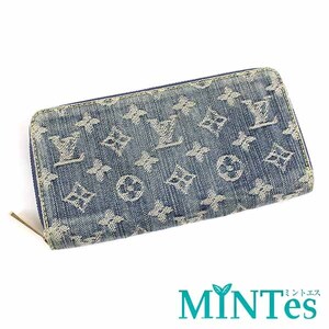 Louis Vuitton ルイヴィトン M95341 ジッピーウォレット ラウンドファスナー長財布 モノグラム・デニム ブルー デニムキャンバス 人気