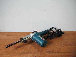 ★【1T0420-6】 makita マキタ ベルトサンダ 9032 100V 9mm 現状品