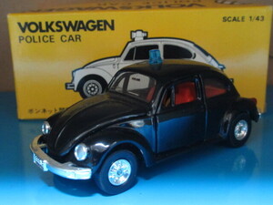 フォルクスワーゲン ポリスカー POLIISI FINLAND KT-38 日本製 1/43 VOLKSWAGEN トミー TOMICA DANDY VW カドー