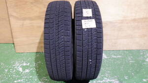 5 バリ山中古 ブリヂストン ブリザック VRX2 165/70R14 21年製 2本 ソリオ デリカD2 ベリーサ マーチ kei ヴィッツ アクア フィット などに