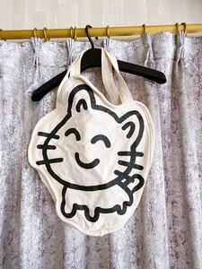 ねこ トートバッグ ハンドバッグ かばん 鞄 猫 にゃんこ ねこ型 猫ネコ型 バッグ キャラクター かわいい ネコ型トート にゃんこグッズ