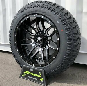 20x12J ラングラー アンリミテッド XF OFFROAD XF222 20インチマッドタイヤホイール ATTURO TRAIL BLADE XT 285/55R20 33x12.50R20