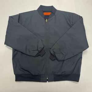 XL グレー裏地あり ユニバーサルオーバーオール UNIVERSAL OVERALL TEAM JACKET MA-1 ジャケット 1