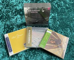 ★ロッド・スチュワート★特典BOX付★紙ジャケット SHM-CD3枚セット★完全生産限定盤★日本盤★帯付★ROD STEWART★GASOLINE ALLEY 他