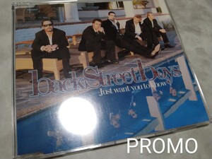 BACKSTREET BOYS JUST WANT YOU TO KNOW I WANT IT THAT WAY PROMO SAMPLE