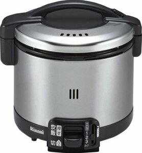 【中古】 リンナイ こがまる ガス炊飯器 3.5合炊き・ブラック・プロパンガスLPG用 RR-035GS-D LP