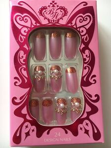 新品未使用 Victoria Nail ネイルチップ ピンク