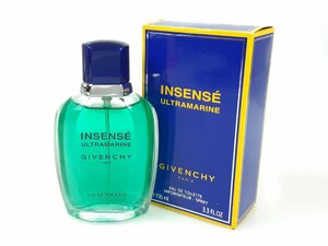 満量　ジバンシィ　GIVENCHY　INSENSE ULTRAMARINE　アンサンセ ウルトラマリン　オーデトワレ　スプレー　100ml　YK-4000