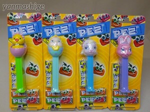 新品PEZ 2004年 「NEWイースター」 全4種セット NEW Easter ペッツ