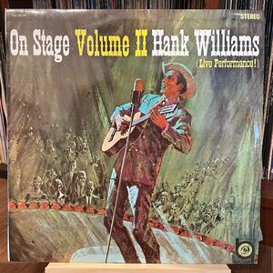 【国内盤ペラジャケ】 Hank Williams On Stage Volume 2 (1963) MGM YS 5116