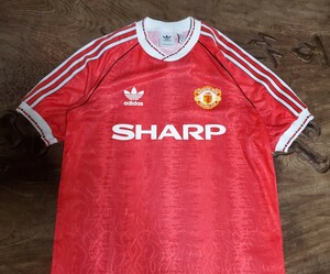 値下げ交渉 90-91-92型 復刻 マンチェスターユナイテッド adidas originals 検/1990 1991 MANCHESTER UNITED SHARP BRYAN ROBSON GIGGS Y2K