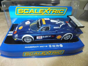 スロットカー1/32 SCALEXTRICスケーレクス マセラティーMC12