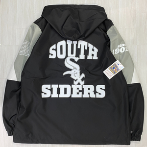 USA正規品【L】 Mitchell&Ness ミッチェル＆ネス MLB シカゴ ホワイトソックス Team Origins アノラック ウィンドブレーカー WHITESOX