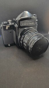 ASAHI PENTAX 6×7 / TAKUMAR/6×7 1:2.4/105 中判カメラ ジャンク 